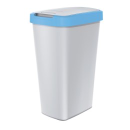 KOSZ NA ŚMIECI COMPACTA Q - JASNO NIEBIESKI /  PO PIEL 45L KEDEN