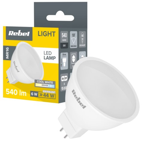 LAM PA LED REBEL 6W, MR16, 6500K, 12V LAM PA LED REBEL 6W, MR16, 6500K, 12V