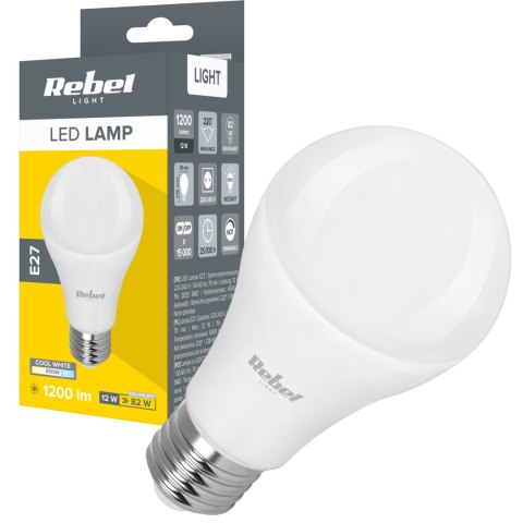 LAM PA LED REBEL A60 12W, E27, 6500K, 230V LAM PA LED REBEL A60 12W, E27, 6500K, 230V
