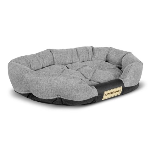 LEGOWISKO KOJEC OWAL 130 x 105 CM CIEMNOSZARE PRESTIGE LEGOWISKO KOJEC OWAL 130 x 105 CM CIEMNOSZARE PRESTIGE