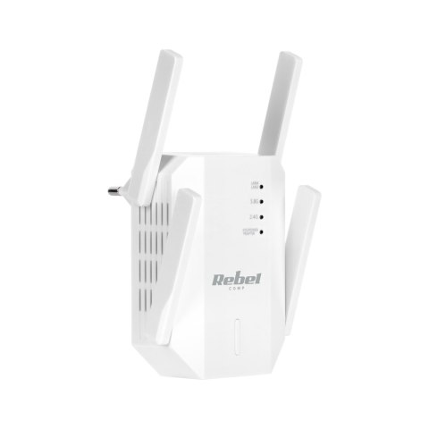 RE PEATER - WZMACNIACZ SIECI BEZ PRZEWODOWEJ 2.4+5 GHZ REBEL RE PEATER - WZMACNIACZ SIECI BEZ PRZEWODOWEJ 2.4+5 GHZ REBEL