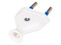 8665# WTYCZKA WT-1  PŁASKA 2,5A BIAŁA
