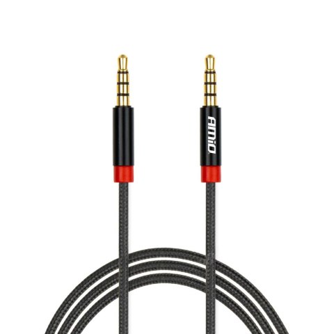 KABEL AUx MINI JACK 3,5MM O PLOT 100CM AMIO-03269 KABEL AUx MINI JACK 3,5MM O PLOT 100CM AMIO-03269
