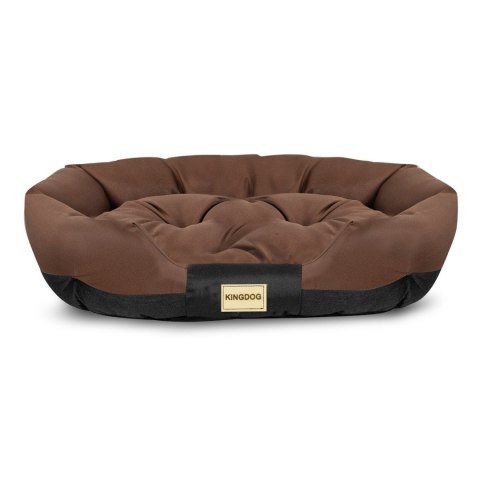 LEGOWISKO KOJEC OWAL 115 x 95 CM BRĄZOWE PRESTIGE LEGOWISKO KOJEC OWAL 115 x 95 CM BRĄZOWE PRESTIGE