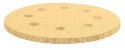 PA PIER ŚCIERNY NA RZE P 180 MM, K80, 5 SZT., Z 8 OTWORAMI DO SZLIFIERKI 59G263