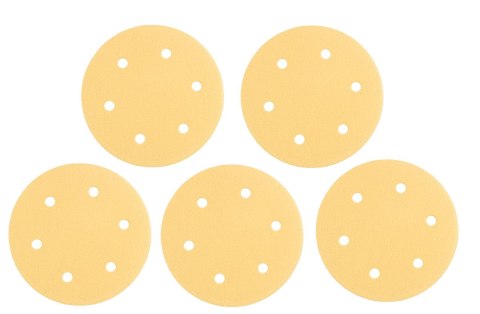 PA PIER ŚCIERNY NA RZE P 225 MM, K120, 5 SZT., Z 6 OTWORAMI DO SZLIFIERKI 59G264, 59G265 PA PIER ŚCIERNY NA RZE P 225 MM, K120, 5 SZT., Z 6 OTWORAMI DO SZLIFIERKI 59G264, 59G265