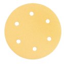 PA PIER ŚCIERNY NA RZE P 225 MM, K80, 5 SZT., Z 6 OTWORAMI DO SZLIFIERKI 59G264, 59G265