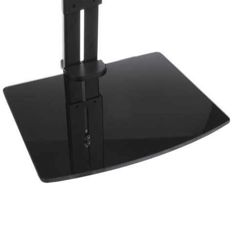 UCHWYT NA ŚCIANĘ DO TV Z  PÓŁKĄ MACLEAN, MAx. 20KG, MAx. VESA 200x200, DLA TV 15-42", MC-451