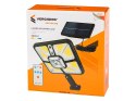 67-500# LAM PA ULICZNA SOLARNA Z  PRZEWODEM 5M 9COB Z  PILOTEM