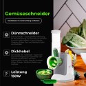 AD 4815 SZATKOWNICA DO WARZYW Z 5 NASADKAMI