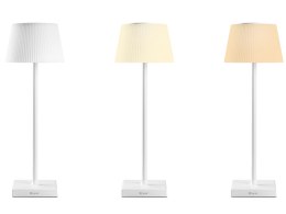 LAM PKA STOŁOWA TRACER PLUTO WHITE