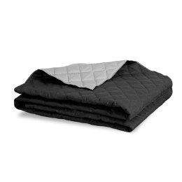 NARZUTA DWUSTRONNA  PIKOWANA SZARO-CZARNA 220x240 CM MEDICLINE