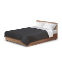 NARZUTA DWUSTRONNA  PIKOWANA SZARO-CZARNA 220x240 CM MEDICLINE