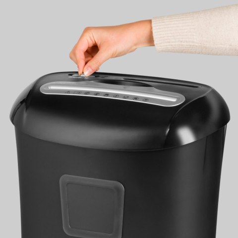 NISZCZARKA DOKUMENTÓW REBEL, KART, CD Z KOSZEM 21 L