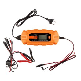 PROSTOWNIK AUTOMATYCZNY 4A/70W, 3-120AH, DO AKUMULATORÓW KWASOWYCH / AGM / GEL