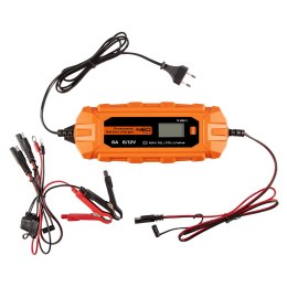 PROSTOWNIK AUTOMATYCZNY 6A/100W, 3-150AH, DO AKUMULATORÓW KWASOWYCH / AGM / GEL