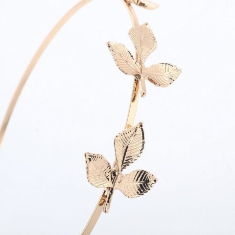 OPASKA DO WŁOSÓW 3 LISTKI ZŁOTA O159