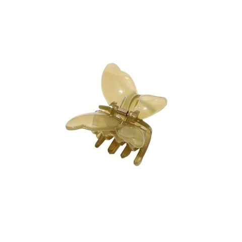 SPINKA DO WŁOSÓW KLAMRA MOTYLEK PRZEZROCZYSTY ZIELEŃ 6 CM SP244ZIE