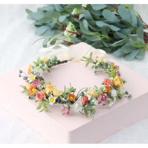 WIANEK OPASKA WIANUSZEK KWIATY BOHO W98 WIANEK OPASKA WIANUSZEK KWIATY BOHO W98