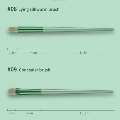 ZESTAW 13 PĘDZLI DO MAKIJAŻU ETUI PUDEŁKO CZERŃ PZ28CZ