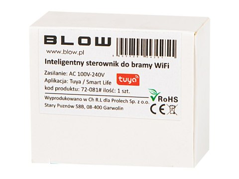 72-081# INTELIGENTNY STEROWNIK DO BRAMY WIFI TUYA 72-081# INTELIGENTNY STEROWNIK DO BRAMY WIFI TUYA