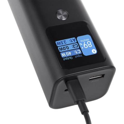 MOBILNA BATERIA POWER BANK MACLEAN, 24600MAH, POWER DELIVERY (PD) 140W, FAST/QUICK/SU PER CHARGE, 88,56WH, 2x TY P-C, USB, MCE335 MOBILNA BATERIA POWER BANK MACLEAN, 24600MAH, POWER DELIVERY (PD) 140W, FAST/QUICK/SU PER CHARGE, 88,56WH, 2x TY P-C, USB, MCE335