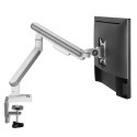 UCHWYT BIURKOWY DO MONITORA LCD ERGO OFFICE, S PRĘŻYNA GAZOWA, VESA 75x75 ORAZ 100x100, 17-32" 9KG, ER-751