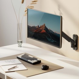 UCHWYT NAŚCIENNY MONITORA MACLEAN, 17-27'', 7KG MAx, S PRĘŻYNA MECHANICZNA, MC-458