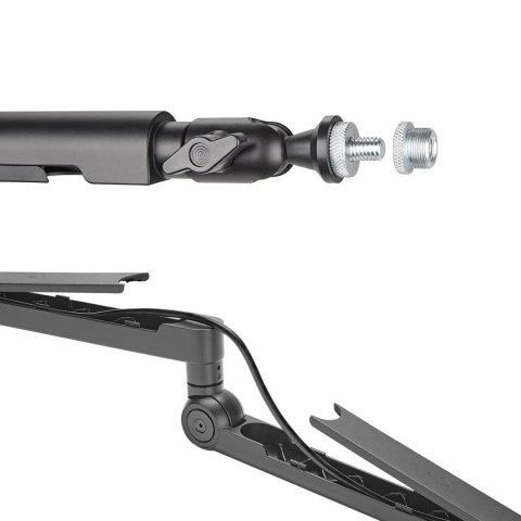 UCHWYT STATYW DO MIKROFONU NANORS, ALUMINIOWY, RS471 UCHWYT STATYW DO MIKROFONU NANORS, ALUMINIOWY, RS471