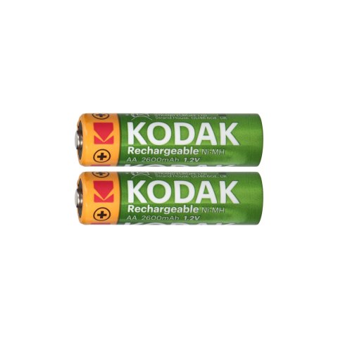 AKUMULATORKI KODAK NI-MH AA 2600MAH, 2 SZT. AKUMULATORKI KODAK NI-MH AA 2600MAH, 2 SZT.