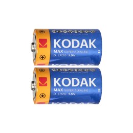 BATERIE KODAK MAX ALKALINE KD-2 LR20, 2 SZT.