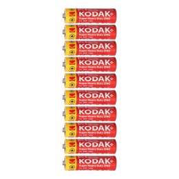 BATERIE KODAK ZINC SU PER HEAVY DUTY AA LR6, 10 SZT.