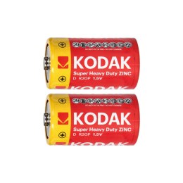 BATERIE KODAK ZINC SU PER HEAVY DUTY D LR20, 2SZT. FOLIA