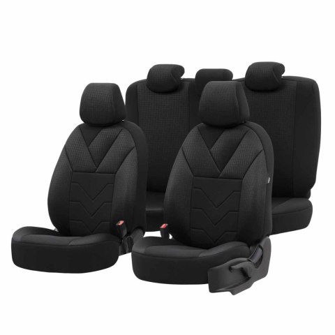 KOM PLET POKROWCÓW NA FOTELE SAMOCHODOWE OTOM TEM PO 1501 BLACK NZ KOM PLET POKROWCÓW NA FOTELE SAMOCHODOWE OTOM TEM PO 1501 BLACK NZ