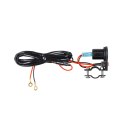 ŁADOWARKA MOTOCYKLOWA 2xUSB 3100 MA ŁADOWARKA MOTOCYKLOWA 2xUSB 3100 MA