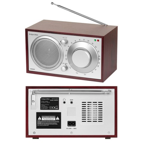 RADIO DOMOWE KRUGER&MATZ MODEL KM0823 RADIO DOMOWE KRUGER&MATZ MODEL KM0823