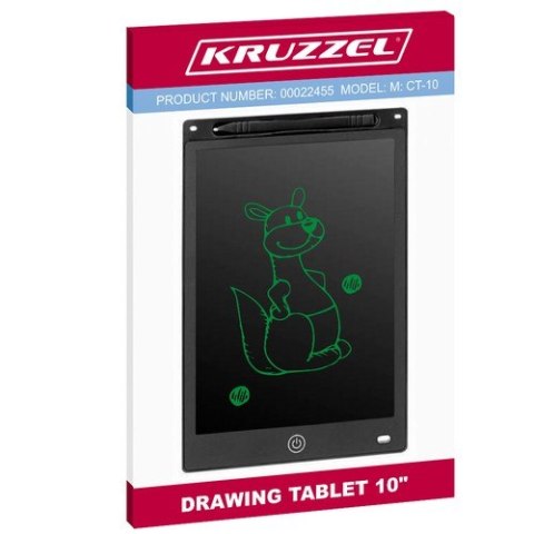 TABLET DO RYSOWANIA 10" CZARNY XL KRUZZEL 22455 TABLET DO RYSOWANIA 10" CZARNY XL KRUZZEL 22455