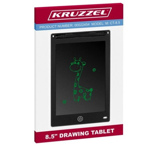 TABLET DO RYSOWANIA 8,5" CZARNY KRUZZEL 22454 TABLET DO RYSOWANIA 8,5" CZARNY KRUZZEL 22454
