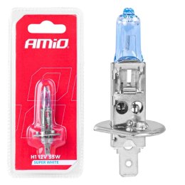 ŻARÓWKA HALOGENOWA H1 12V 55W SU PER WHITE 1SZT. BLISTER AMIO-03359