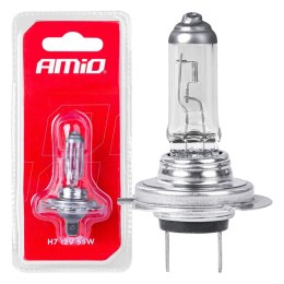 ŻARÓWKA HALOGENOWA H7 12V 55W E4 1SZT. BLISTER AMIO-03363