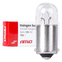 ŻARÓWKI HALOGENOWE T4W 12V 4W BA9S 10SZT.AMIO-03370