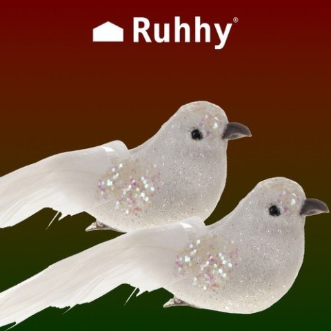 BOMBKI CHOINKOWE- PTASZKI 2SZT. RUHHY 22338 BOMBKI CHOINKOWE- PTASZKI 2SZT. RUHHY 22338