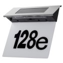 SOLARNA LAM PA LED Z NUMEREM DOMU MACLEAN, IP44, 1W, 100LM, 6000K, AKUMULATOR 600 MAH, 2,5V DC 70MA, MCE423 SOLARNA LAM PA LED Z NUMEREM DOMU MACLEAN, IP44, 1W, 100LM, 6000K, AKUMULATOR 600 MAH, 2,5V DC 70MA, MCE423