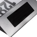SOLARNA LAM PA LED Z NUMEREM DOMU MACLEAN, IP44, 1W, 100LM, 6000K, AKUMULATOR 600 MAH, 2,5V DC 70MA, MCE423 SOLARNA LAM PA LED Z NUMEREM DOMU MACLEAN, IP44, 1W, 100LM, 6000K, AKUMULATOR 600 MAH, 2,5V DC 70MA, MCE423