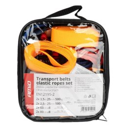 ZESTAW  PASY TRANS PORTOWE I LINKI ELASTYCZNE AMIO-03293