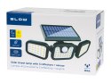 67-495# LAM PA ULICZNA SOLARNA 3 REFLEKTORY + CZUJNIK