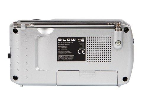 77-536# RADIO PRZENOŚNE ANALOGOWE AM/FM BLOW RA7 77-536# RADIO PRZENOŚNE ANALOGOWE AM/FM BLOW RA7