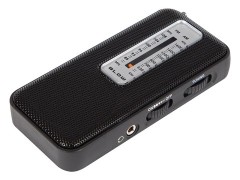 77-537# RADIO PRZENOŚNE ANALOGOWE AM/FM BLOW RA8 77-537# RADIO PRZENOŚNE ANALOGOWE AM/FM BLOW RA8