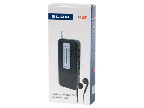 77-537# RADIO PRZENOŚNE ANALOGOWE AM/FM BLOW RA8 77-537# RADIO PRZENOŚNE ANALOGOWE AM/FM BLOW RA8