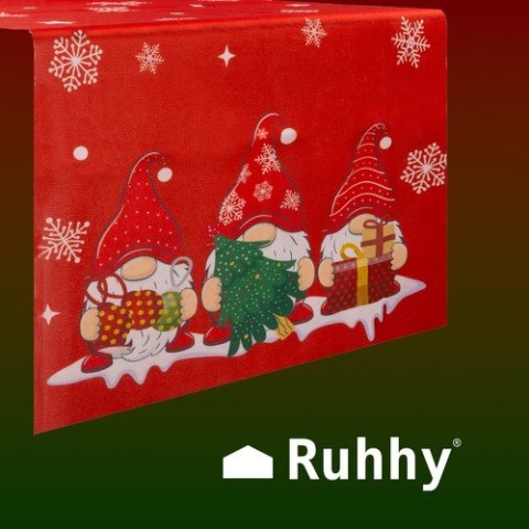BIEŻNIK ŚWIĄTECZNY 180x40CM RUHHY 22482 BIEŻNIK ŚWIĄTECZNY 180x40CM RUHHY 22482